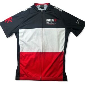 Twin Six Cycling Jersey Airies Micro Plus Red White Blue Size Men's Large
